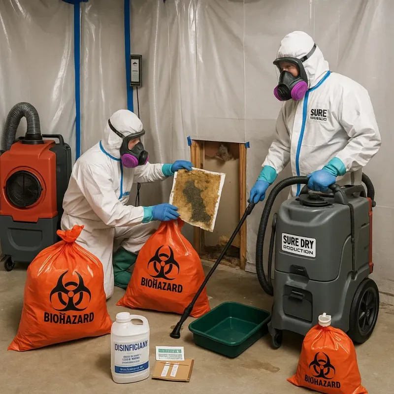 Contaminated Water Handling Protocols process in Mountain Lodge Park, NY